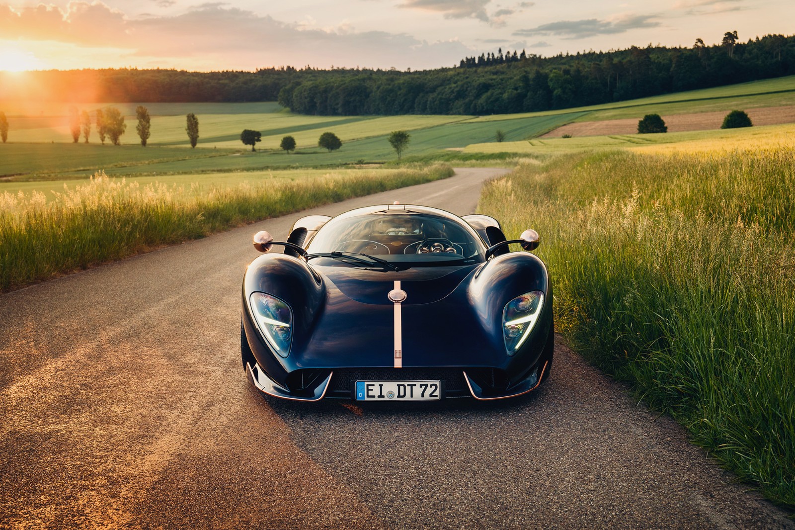 First Customer De Tomaso P72 Finally Breaks Cover